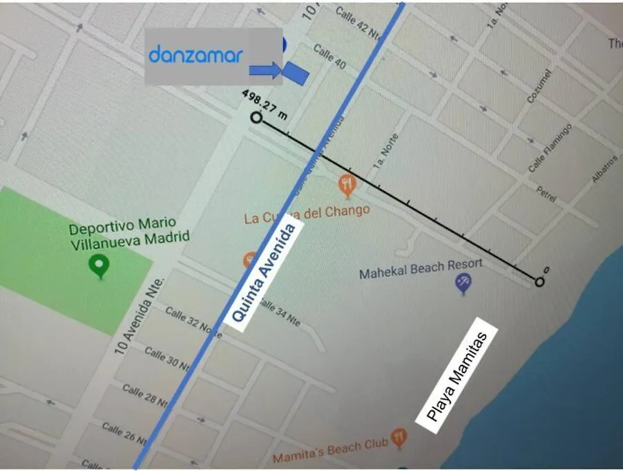 Danzamar 7, Modern Apartment 2 Blocks Away From 5Th Avenue Playa del Carmen