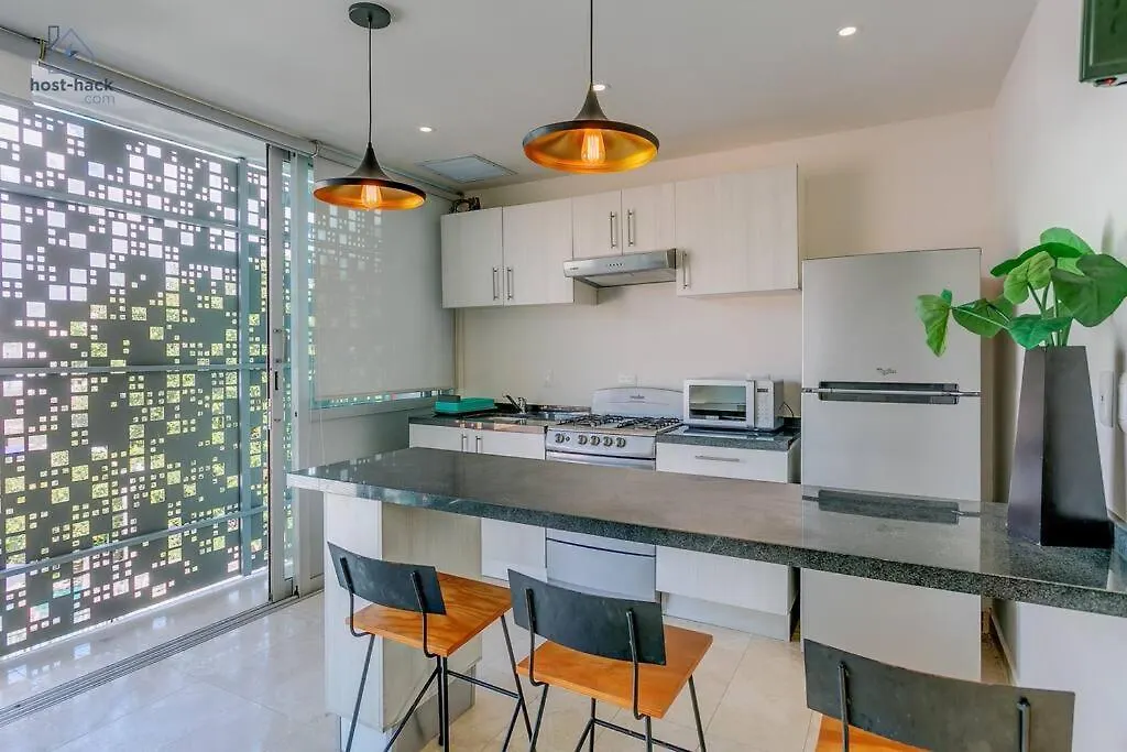 Danzamar 7, Modern Apartment 2 Blocks Away From 5Th Avenue Playa del Carmen 0*,