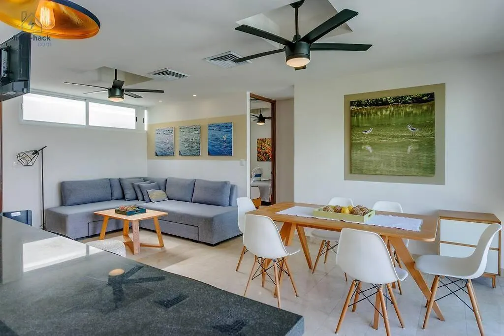 Danzamar 7, Modern Apartment 2 Blocks Away From 5Th Avenue Playa del Carmen Mexico