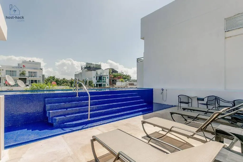 Danzamar 7, Modern Apartment 2 Blocks Away From 5Th Avenue Playa del Carmen