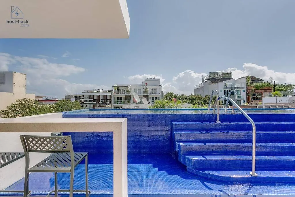 Danzamar 7, Modern Apartment 2 Blocks Away From 5Th Avenue Playa del Carmen