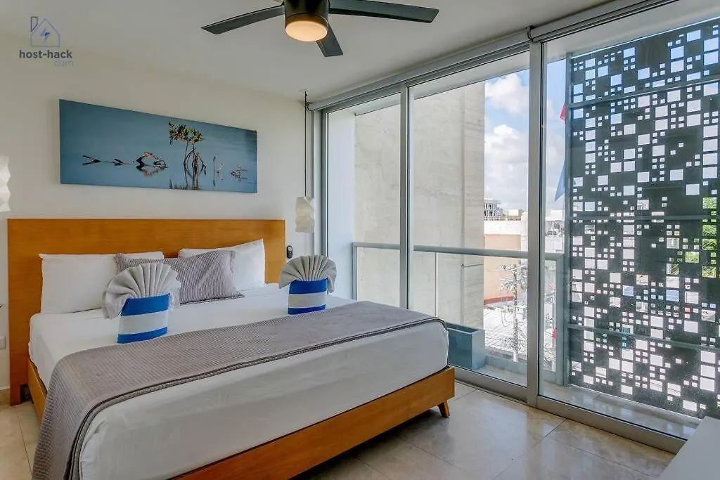 Danzamar 7, Modern Apartment 2 Blocks Away From 5Th Avenue Playa del Carmen México